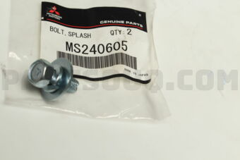 MS240605 BOLT,SPLASH SHIELD