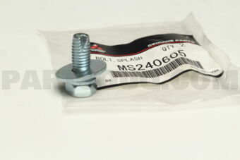 MS240605 BOLT,SPLASH SHIELD