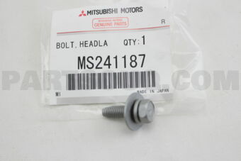 MS241187 BOLT,HEADLAMP
