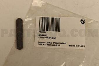 MS401427 STUD,CYLINDER HEAD