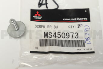 MS450973 SCREW,RR BUMPER