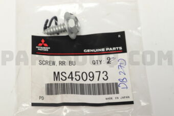 MS450973 SCREW,RR BUMPER