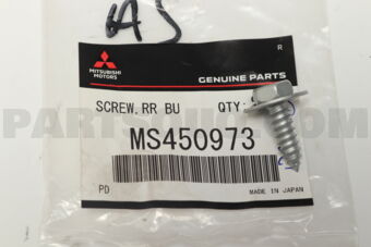 MS450973 SCREW,RR BUMPER