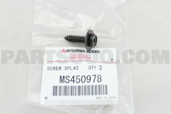 MS450978 SCREW,SPLASH SHIELD