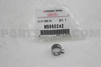 MS660242 CLIP,COOLING WATER LINE