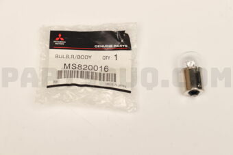 MS820016 BULB,RR BODY