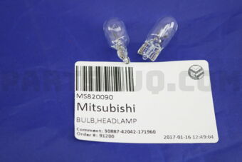 MS820090 Mitsubishi BULB,HEADLAMP