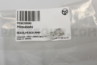 MS820090 BULB,HEADLAMP