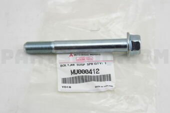 MU000412 BOLT,RR SUSP SPRING