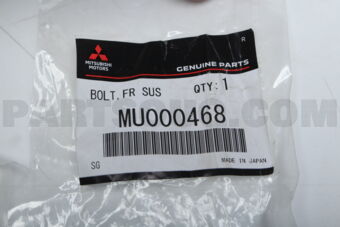 MU000468 BOLT,FR SUSP CTR MEM