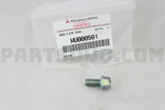 MU000581 BOLT,FR SUSP UPR ARM