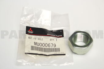 MU000679 Mitsubishi NUT,FR AXLE