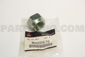 MU000679 Mitsubishi NUT,FR AXLE