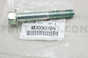 MU000760 BOLT,RR DIFF RR MOUTING