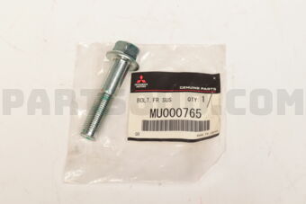 MU000765 BOLT,FR SUSP CTR MEMBER