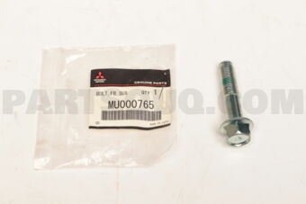 MU000765 BOLT,FR SUSP CTR MEMBER