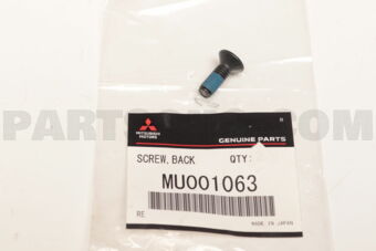 MU001063 SCREW,BACK DOOR LOCKING