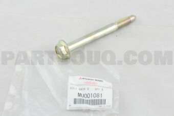 MU001081 BOLT,BACK DOOR PANEL