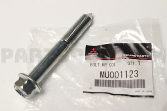 MU001123 BOLT,RR COIL SPRING