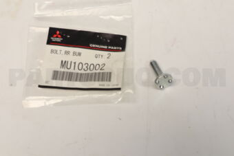 MU103002 Mitsubishi BOLT,RR BUMPER