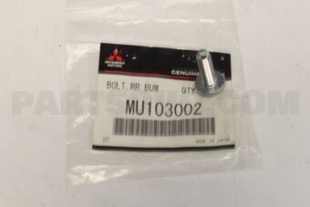 MU103002 Mitsubishi BOLT,RR BUMPER