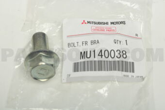 MU140038 BOLT,FR BRAKE