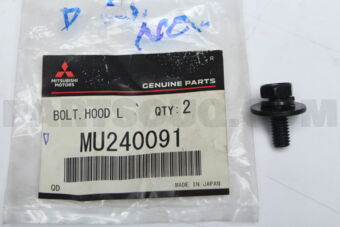 MU240091 BOLT,HOOD LOCKING