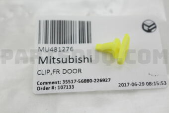 MU481276 CLIP,FR DOOR