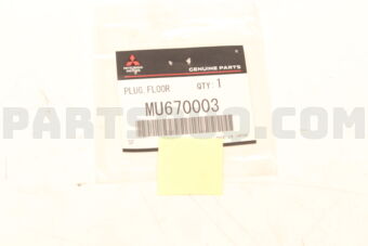 MU670003 Mitsubishi PLUG,FLOOR