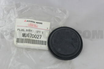 MU670027 PLUG,BODY