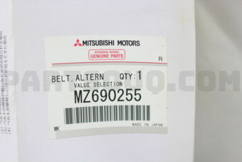 MZ690255 BELT,ALTERNATOR& OTHERS