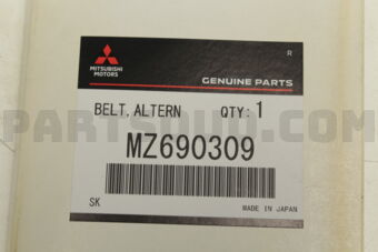 MZ690309 BELT,ALTERNATOR &amp; OTHERS