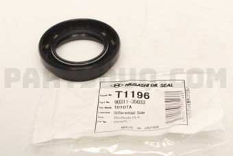 T1196 SEAL TRANS & DIFF AXL