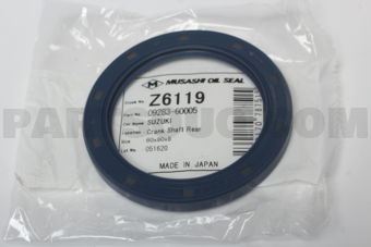 Z6119 C/SHAFT/RH OIL SEAL