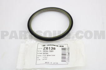 Z6138 SEAL WHEEL HUB FRT OU