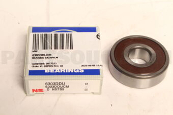 6303DDUCM BEARING 6303VVCM