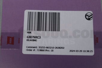 6307NRC3 BEARING