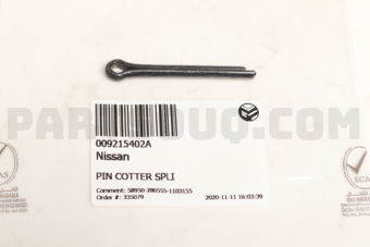 009215402A PIN COTTER SPLI