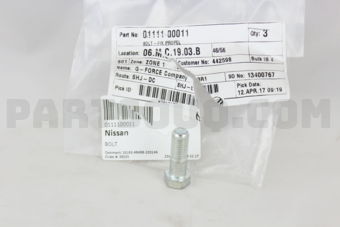 0111100011 BOLT