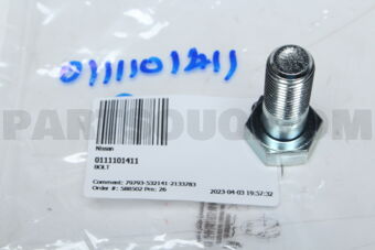 0111101411 BOLT