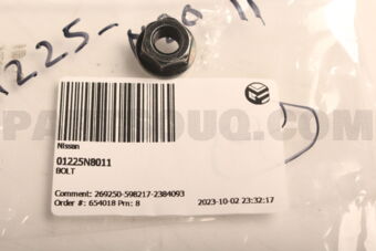 01225N8011 BOLT