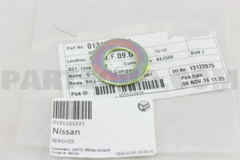 0131101321 WASHER-PLAIN