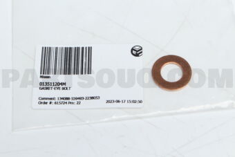 013511204M GASKET-EYE BOLT