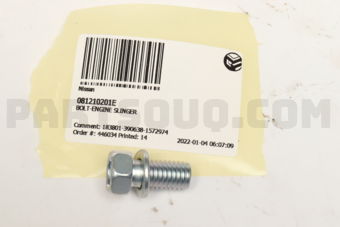 081210201E BOLT-ENGINE SLINGER