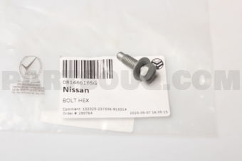 081466165G BOLT HEX