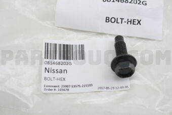 081468202G BOLT-HEX