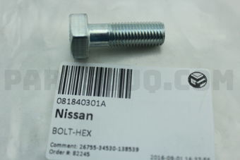 081840301A BOLT-HEX