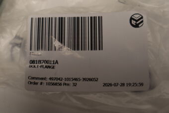 081B70021A BOLT-FLANGE