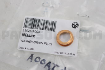 11026JA00A WASHER-DRAIN PLUG
