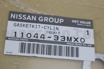 1104433MX0 GASKETKIT-CYLIN